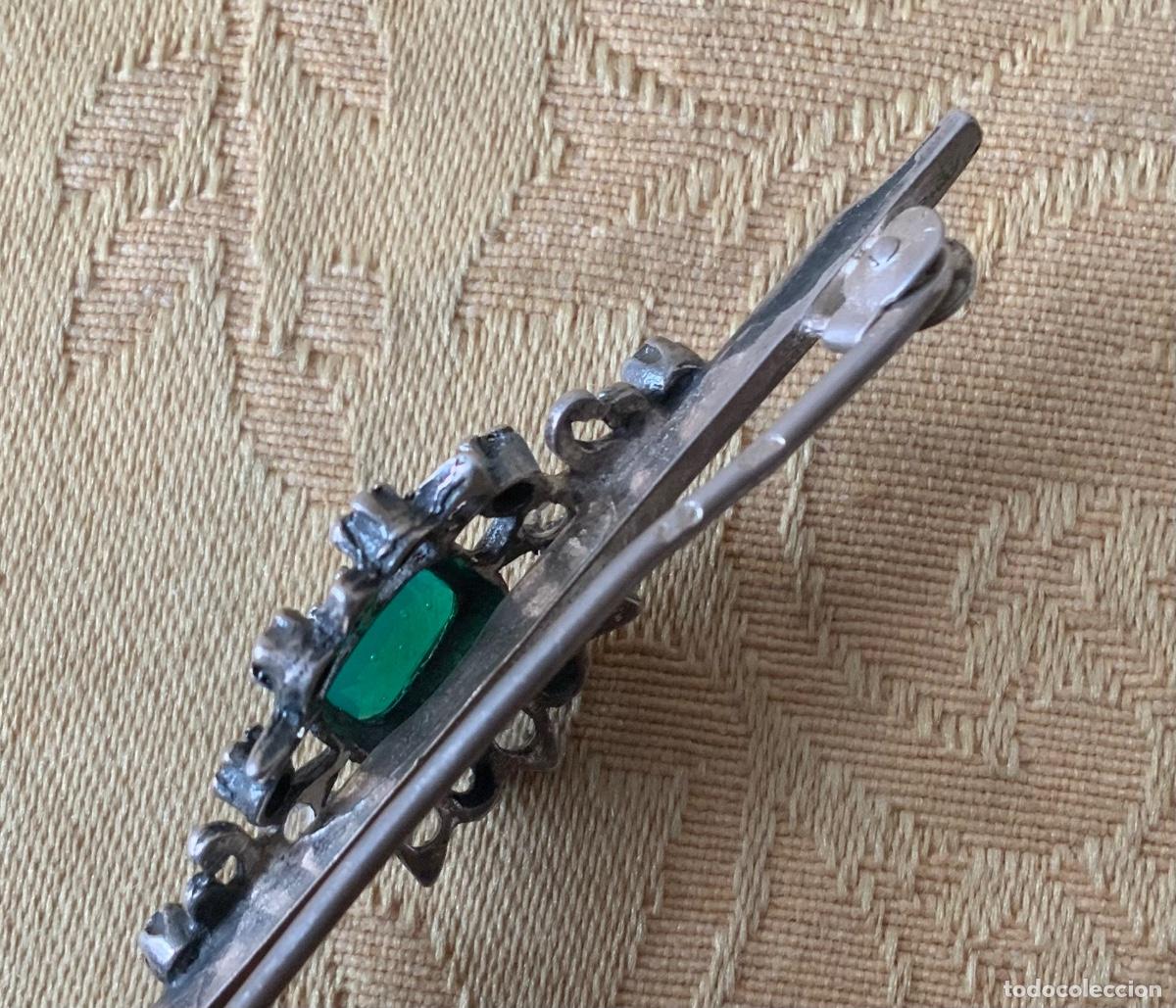 Joyeria: ANTIGUO BROCHE DE PLATA - Foto 8