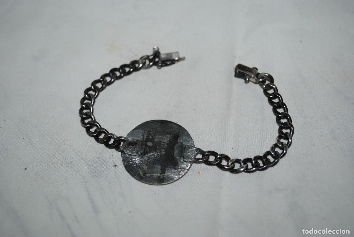 Joyeria: PULSERA CON CADENA DE PLATA , Y MONEDA DEL ESTADO ESPA&Ntilde;OL . - Foto 4