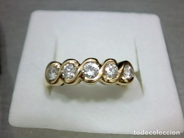 Joyeria: anillo oro 18 kts con diamantes - Foto 1