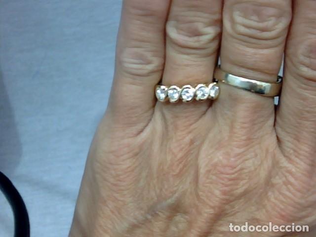 Joyeria: anillo oro 18 kts con diamantes - Foto 4