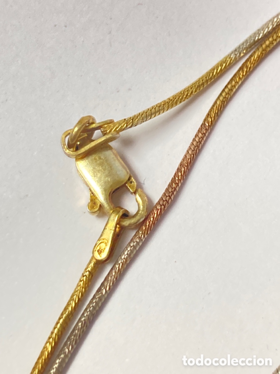 Joyeria: Cadena de plata tricolor /CA63-3 - Foto 4