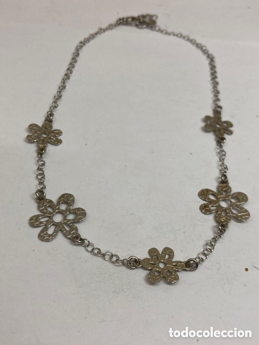 Joyeria: Collar de plata Lotus CC46 - Foto 1