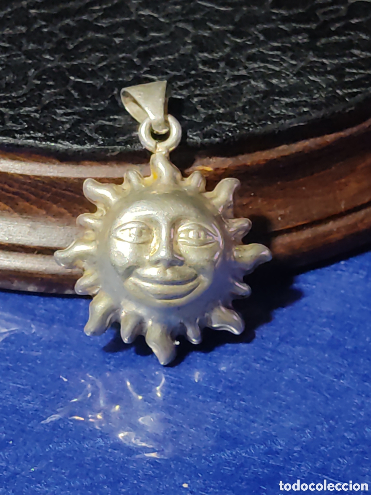Joyeria: Hermoso colgante sol de plata contrastada 925. - Foto 2