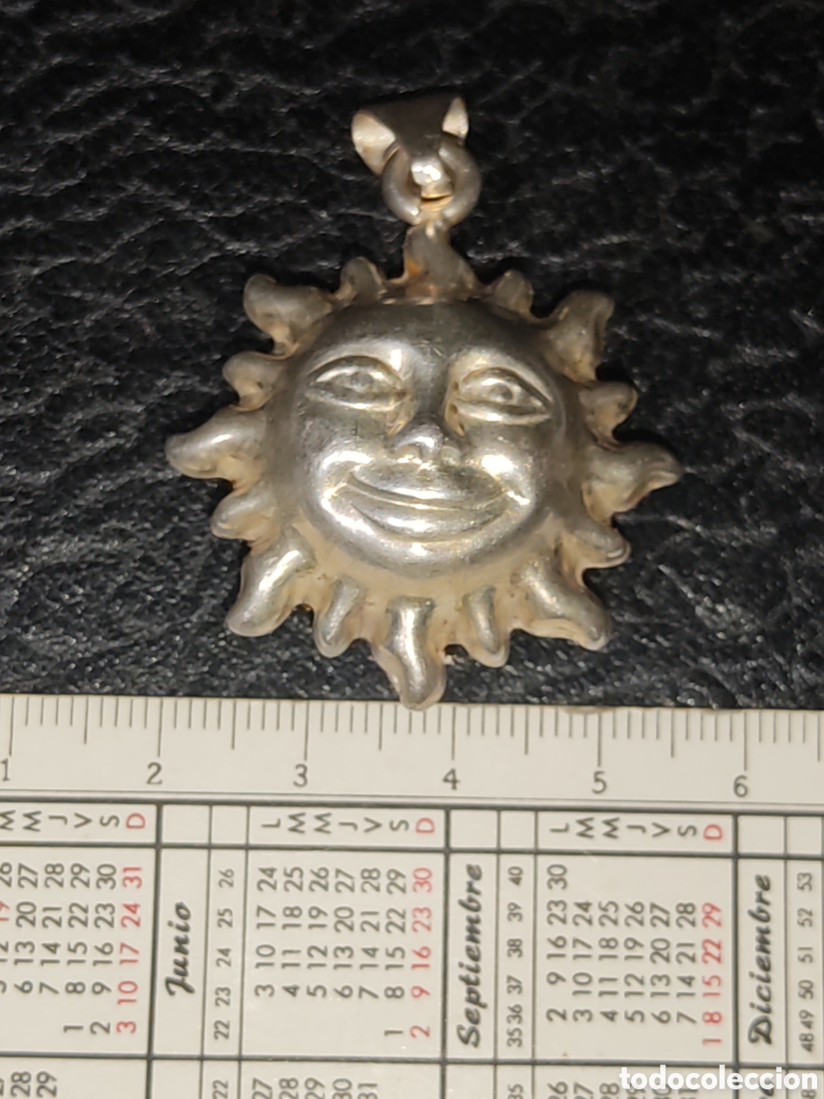 Joyeria: Hermoso colgante sol de plata contrastada 925. - Foto 6
