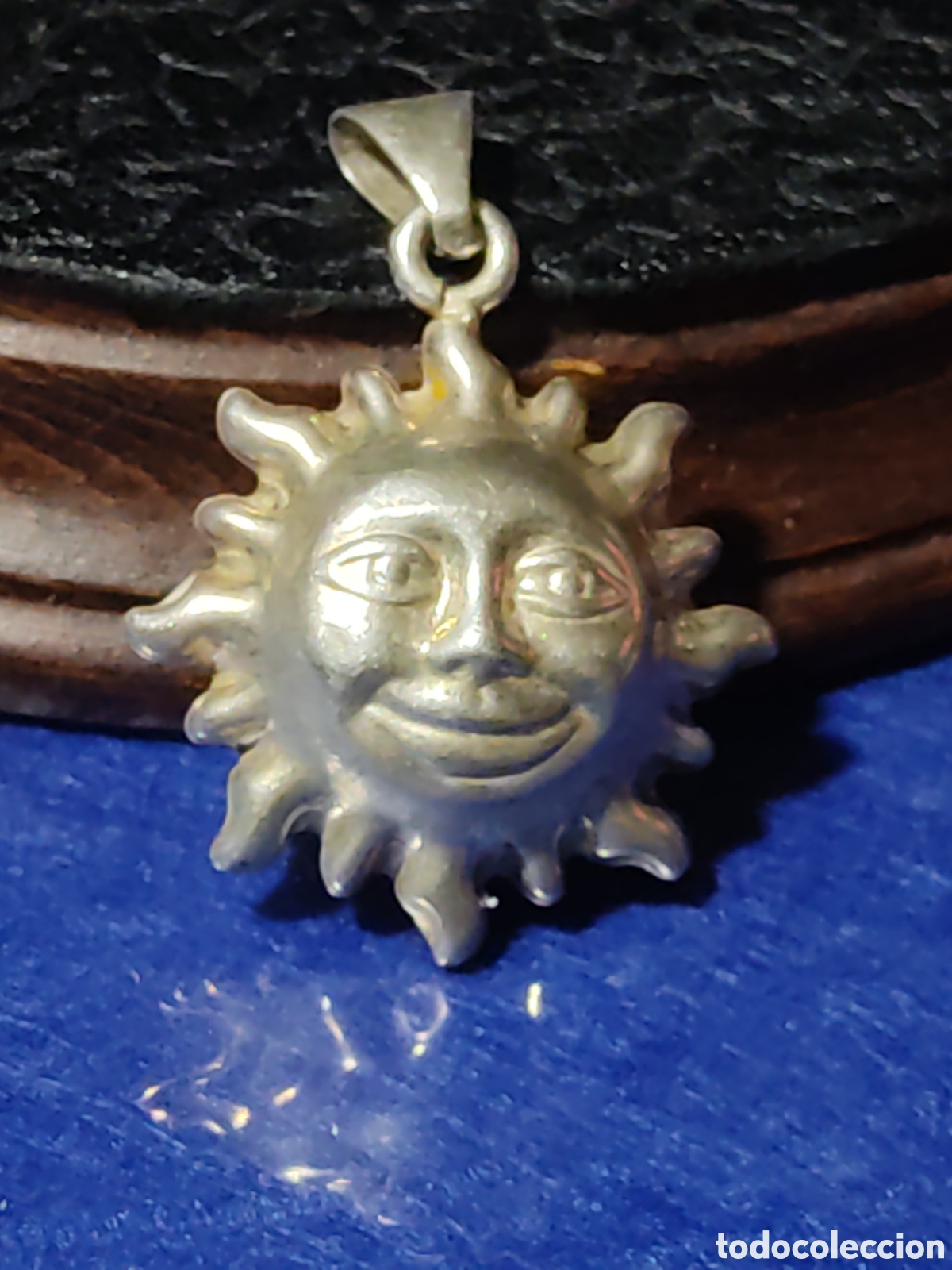 Joyeria: Hermoso colgante sol de plata contrastada 925. - Foto 1