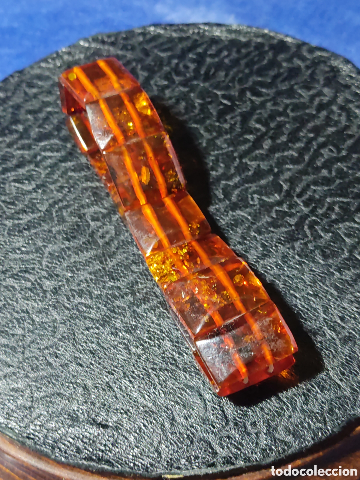 Joyeria: Pulsera de &aacute;mbar del B&aacute;ltico original.Vintage. - Foto 4