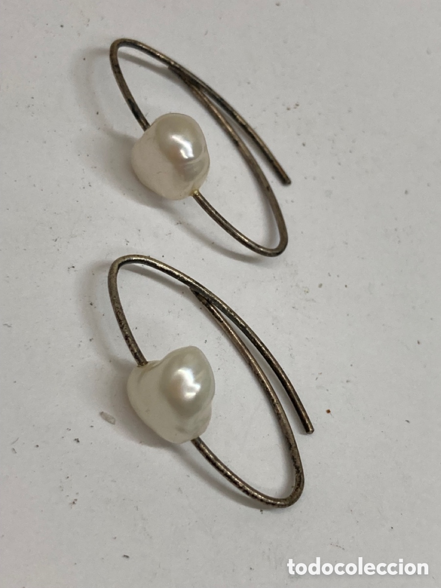 Gioielleria: Pendientes de plata y perlas P71