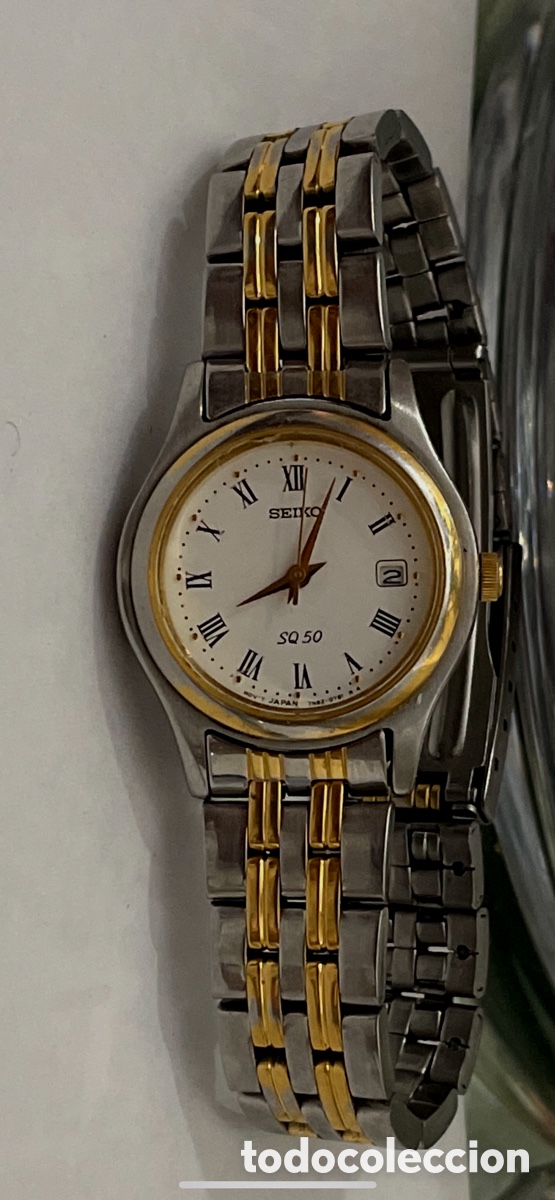 Joyeria: Seiko SQ50 reloj de Cuarzo - Foto 3