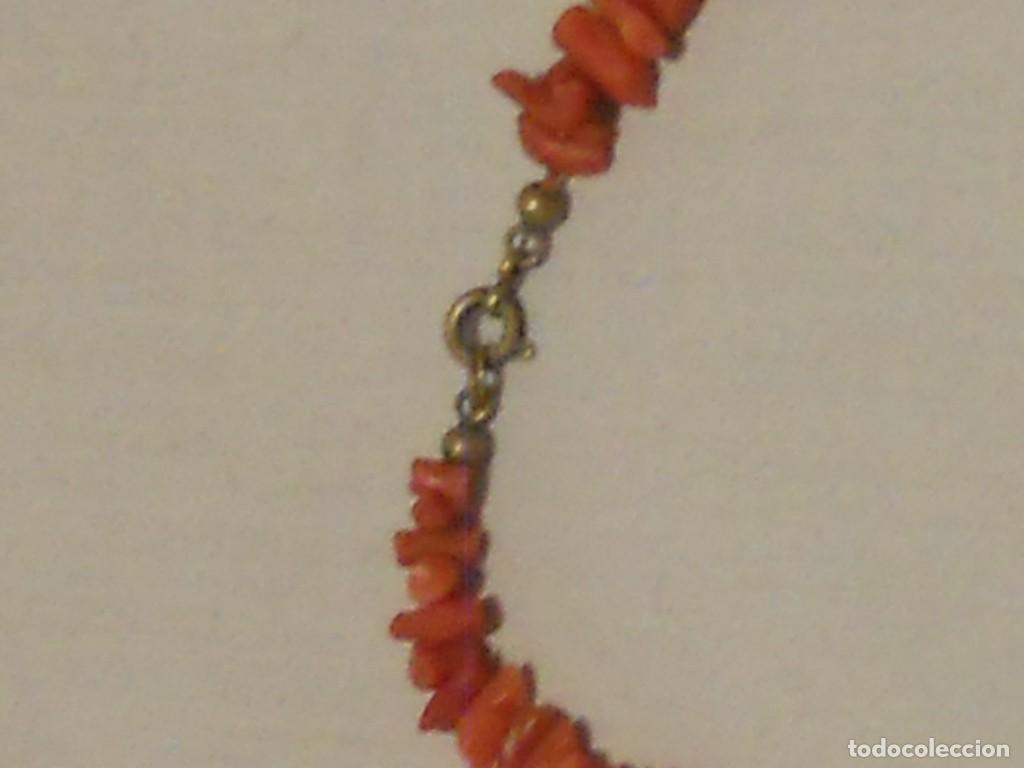 Joyeria: ANTIGUO COLLAR DE CORAL ROJO - Foto 8