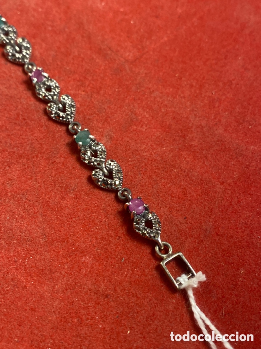 Joyeria: Pulsera de dise&ntilde;o antiguo en plata - Foto 3
