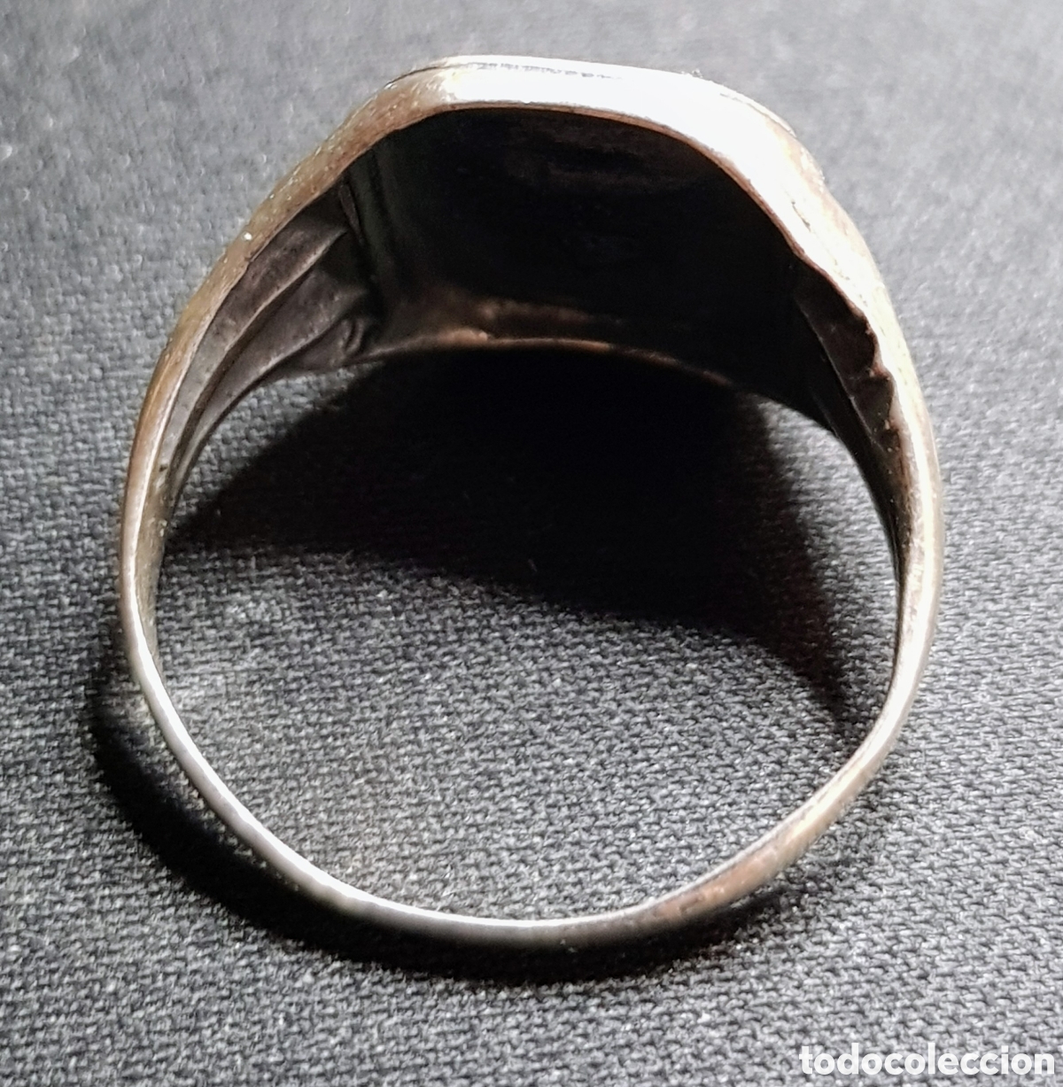 Joyeria: Antiguo anillo de plata 835 contrastada SS - Foto 8