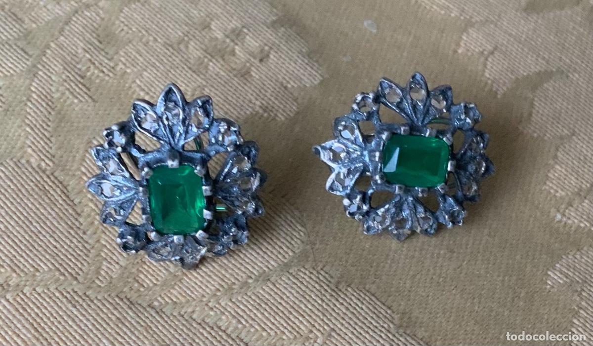 Joyeria: ANTIGUOS PENDIENTES PLATA - Foto 12