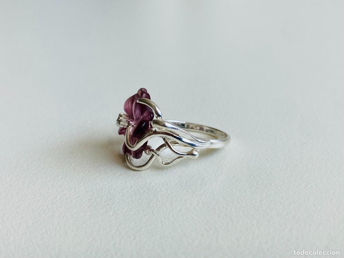 Joyeria: Pendientes y anillo de plata 925 - Foto 8