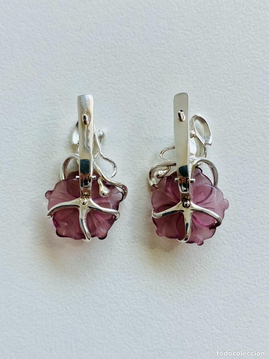 Joyeria: Pendientes y anillo de plata 925 - Foto 4