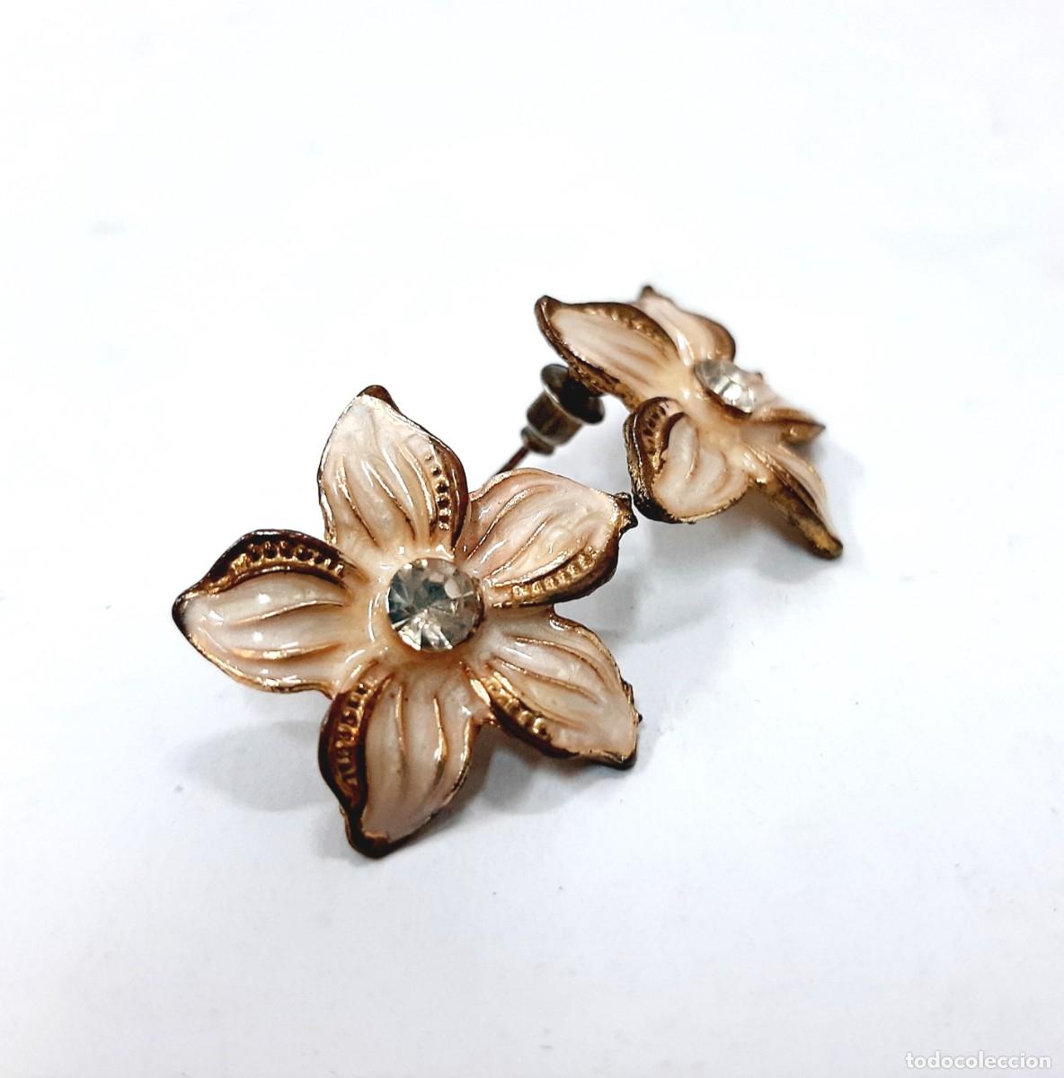 Joyeria: Pendientes de clip de flores(12.3) - Foto 5