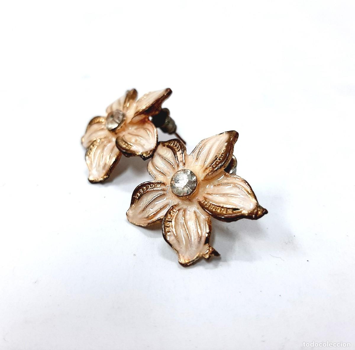 Joyeria: Pendientes de clip de flores(12.3) - Foto 6
