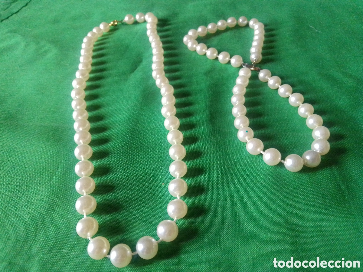 Joyeria: CONJUNTO PERLAS (COLLAR Y PULSERA) - Foto 4