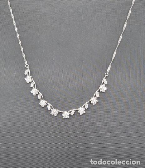 Joyeria: Gargantilla de oro blanco - Foto 1