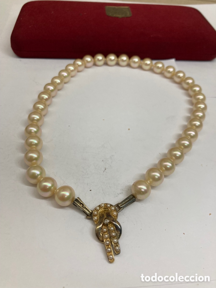 Joyeria: Collar Majorica de plata y perlas - Foto 1