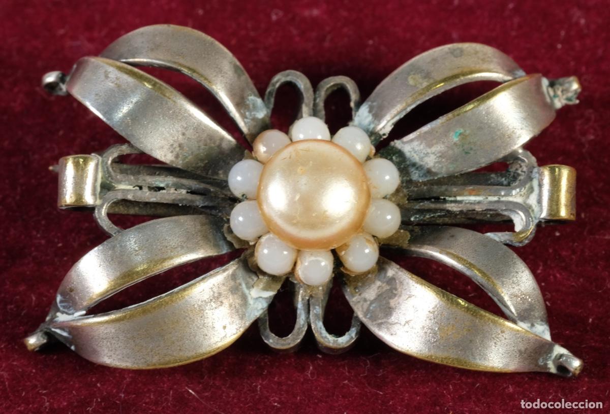 Joyeria: Broche art-D&eacute;co con simil perla - Foto 1