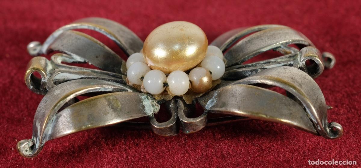 Joyeria: Broche art-D&eacute;co con simil perla - Foto 2