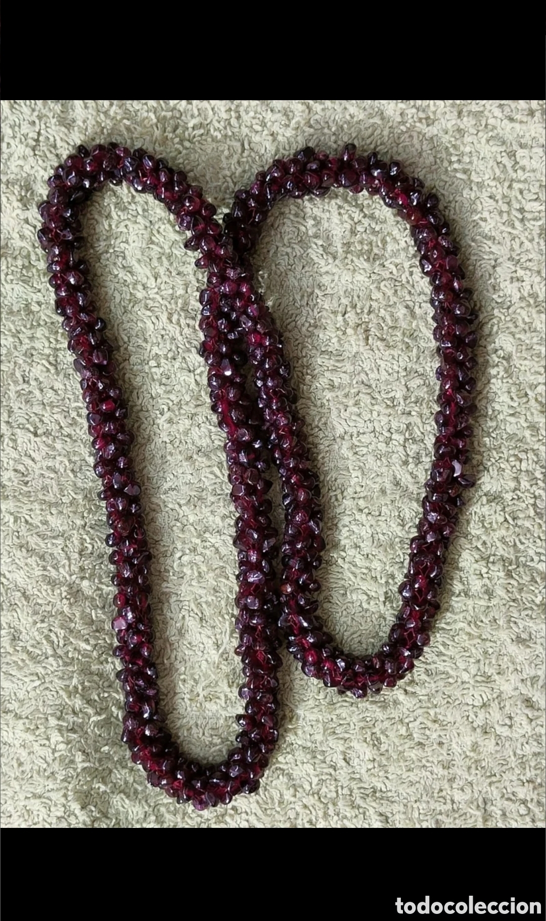 Joyeria: COLLAR DE GRANATE NATURAL - Foto 2