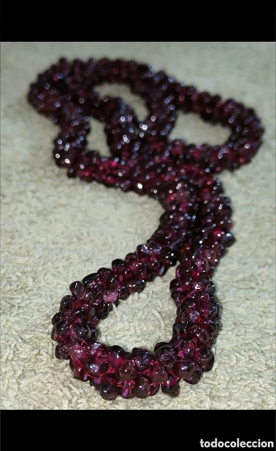 Joyeria: COLLAR DE GRANATE NATURAL - Foto 3