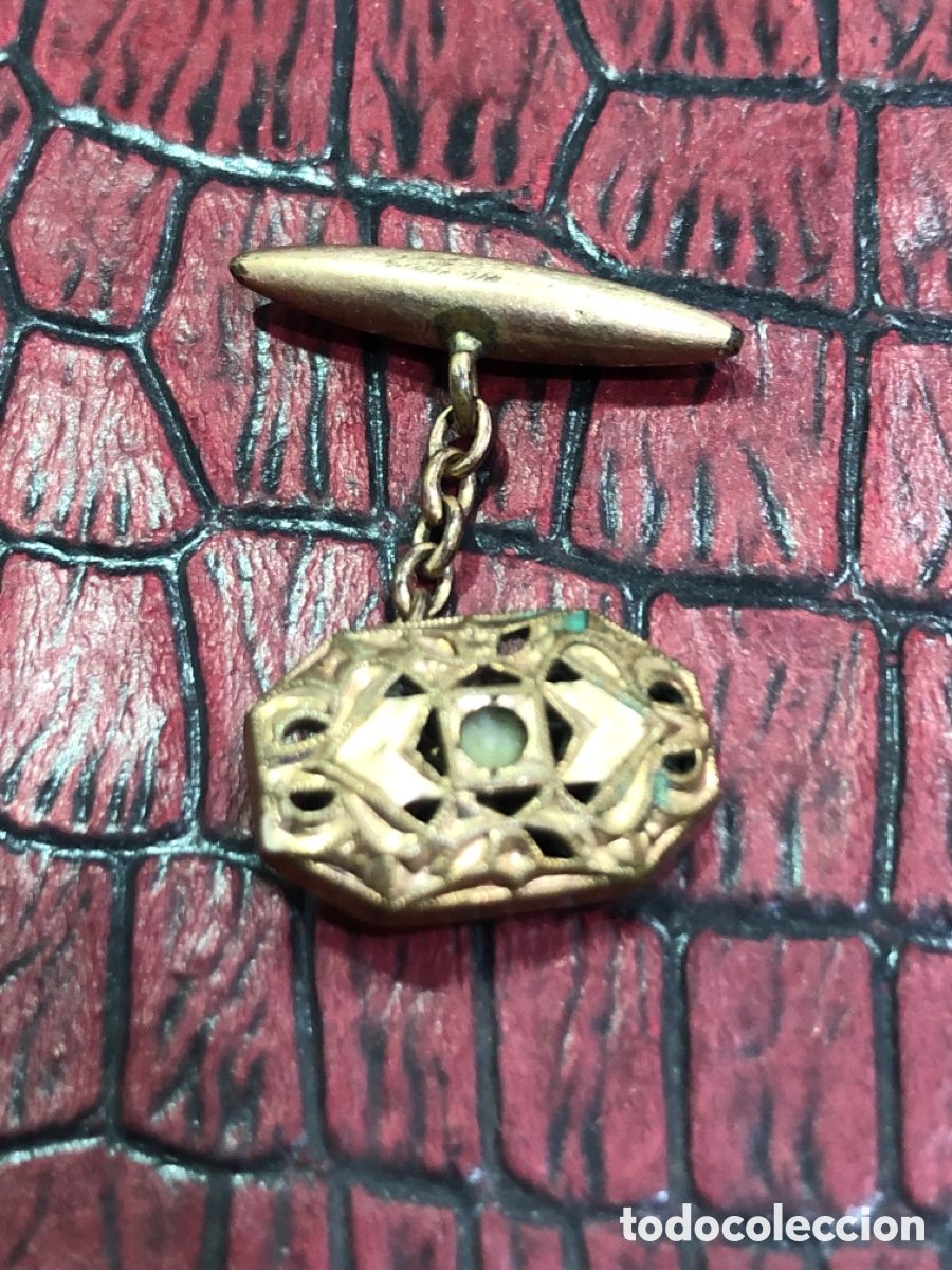 Joyeria: Precioso gemelo color oro (L62) - Foto 1
