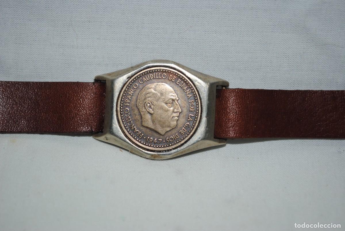 Joyeria: PULSERA DE CUERO CON LA CARA DE FRANCO . - Foto 5