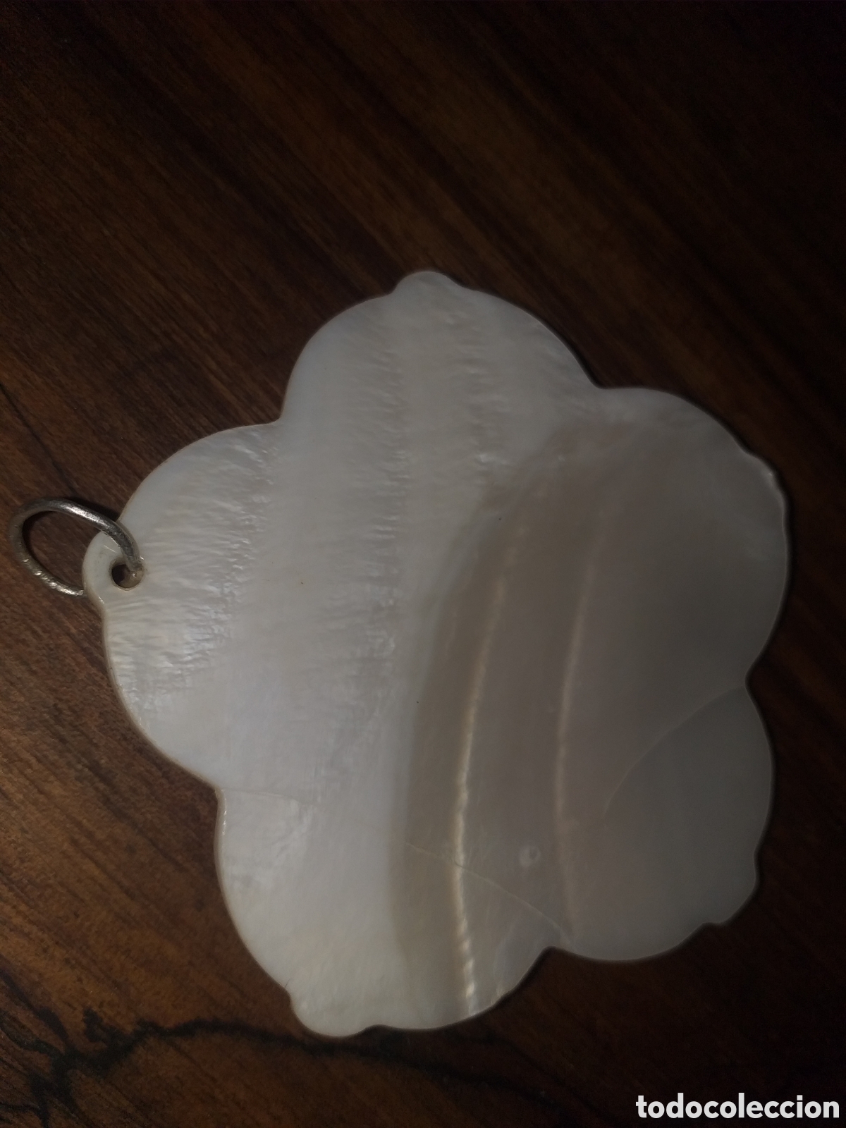 Joyeria: Colgante flor en nacar - Foto 3