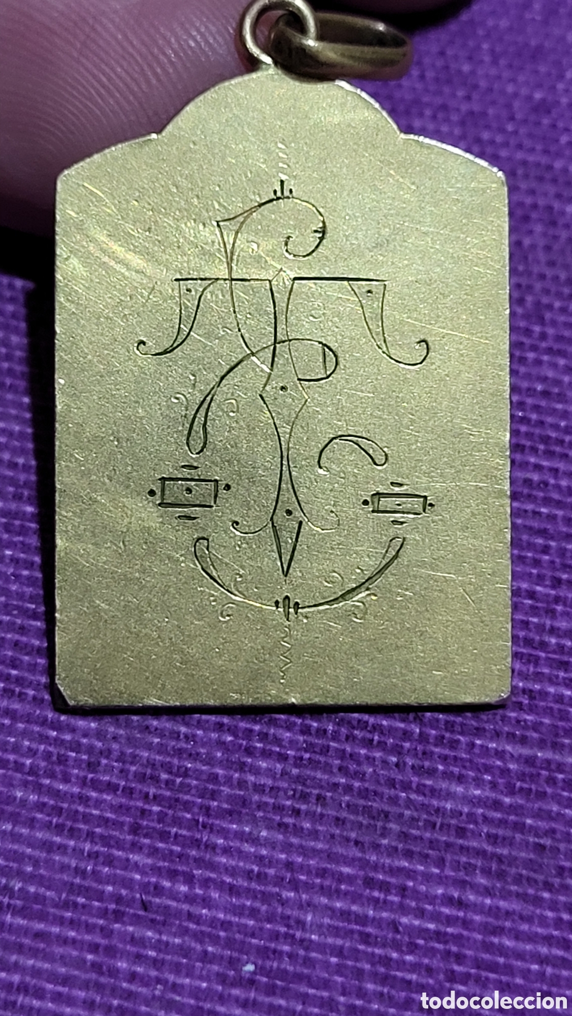 Joyeria: Colgante antiguo Religioso - Foto 2
