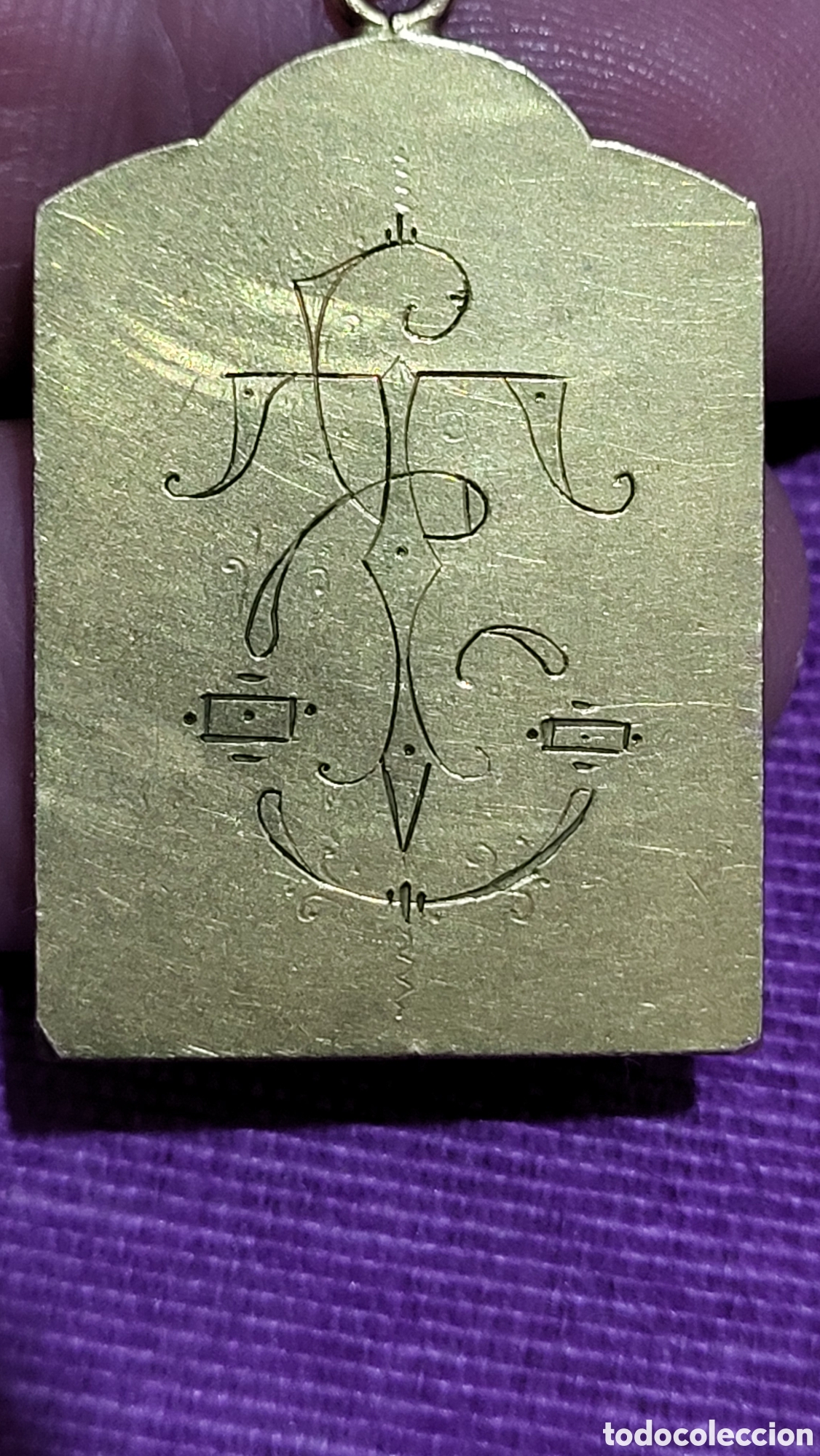 Joyeria: Colgante antiguo Religioso - Foto 4