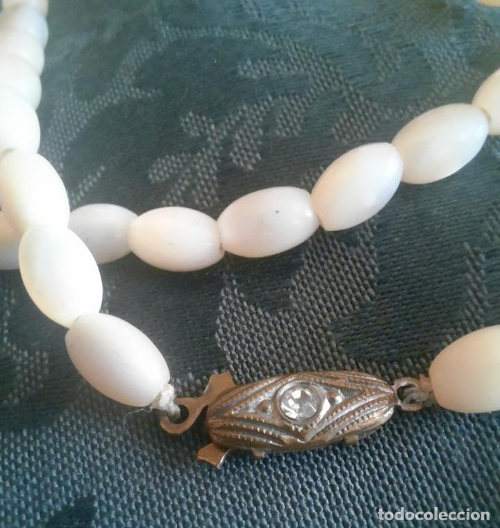 Joyeria: GARGANTILLA CON CUENTAS DE NACAR - CIERRE DE CAJA. - Foto 2