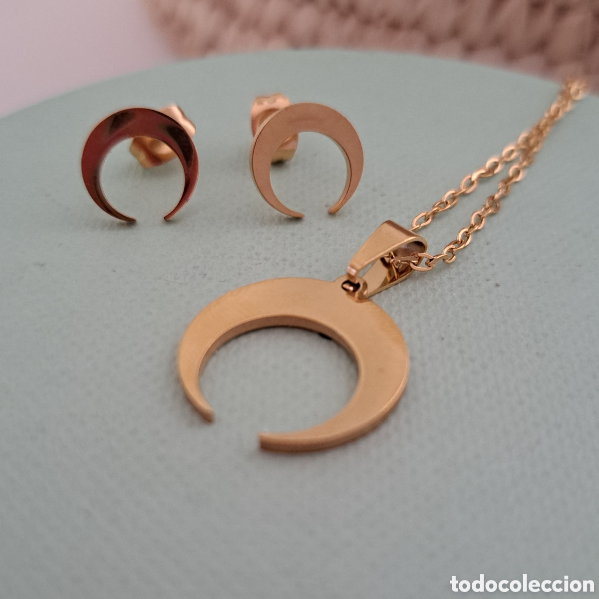 Joyeria: MAGN&Iacute;FICO CONJUNTO DE ACERO Y ORO. REF S4 C ORO - Foto 4