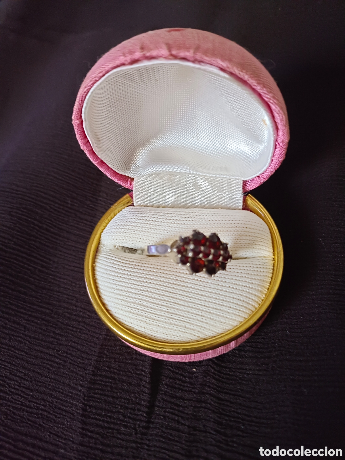Joyeria: Anillo de plata con granates - Foto 5