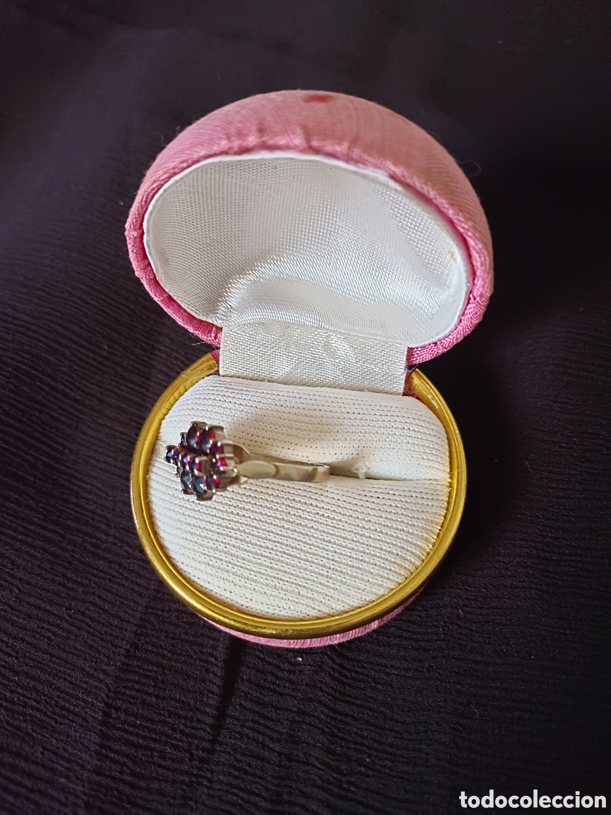 Joyeria: Anillo de plata con granates - Foto 4