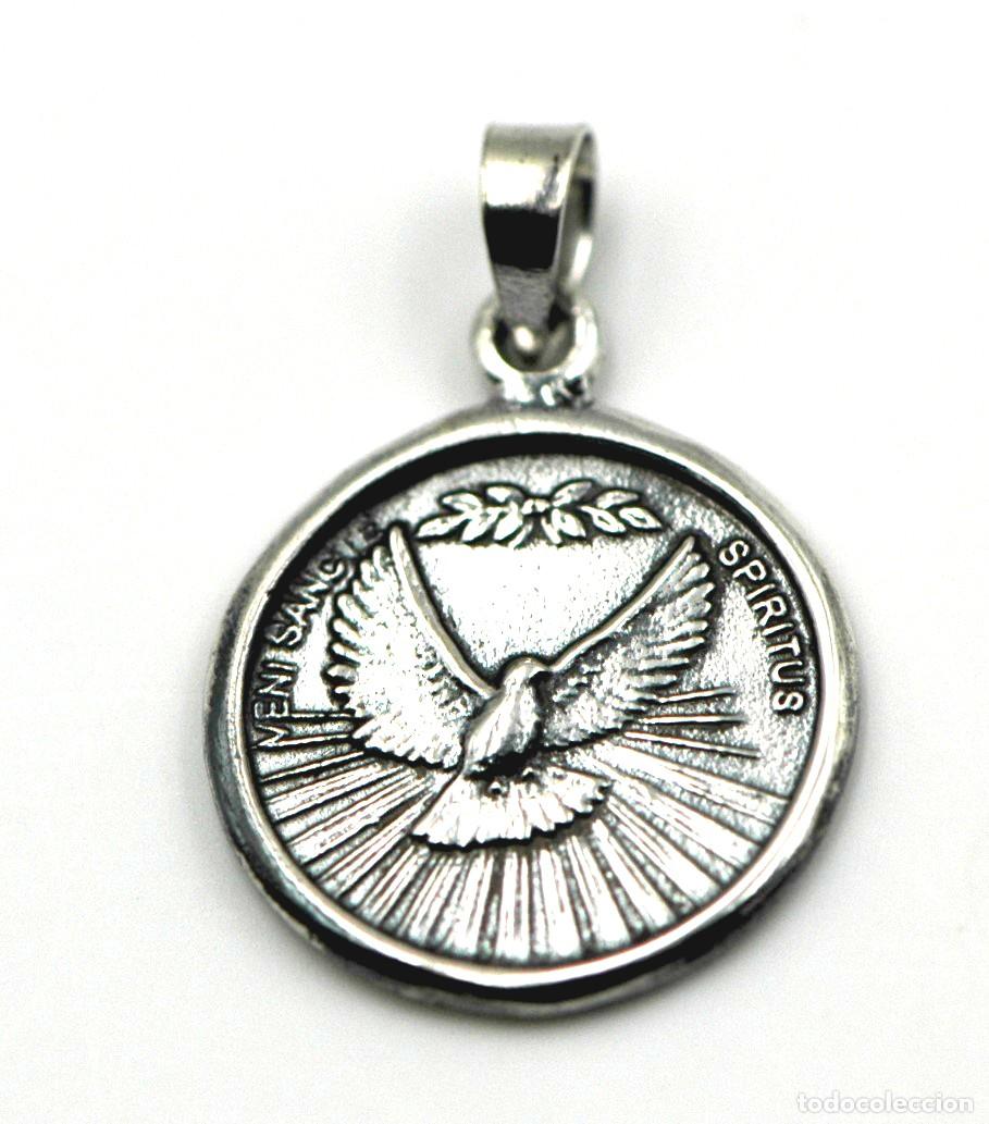 Joyeria: Colgante Esp&iacute;ritu Santo Plata Ley - Foto 1