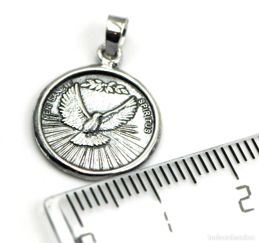 Joyeria: Colgante Esp&iacute;ritu Santo Plata Ley - Foto 3