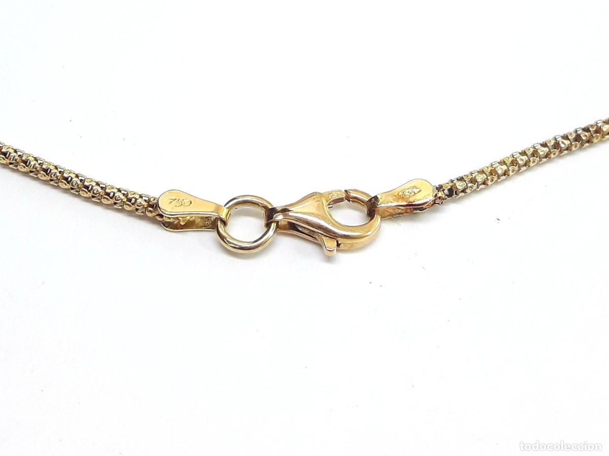 Joyeria: FINA CADENA CORD&Oacute;N DE ORO DE LEY 50 CM - Foto 4