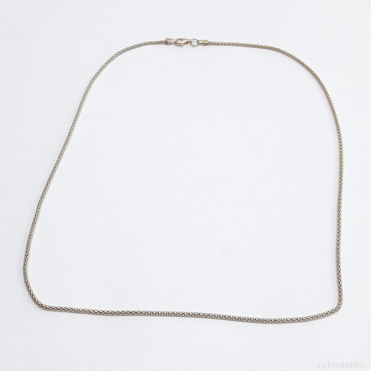 Joyeria: FINA CADENA CORD&Oacute;N DE ORO DE LEY 50 CM - Foto 5
