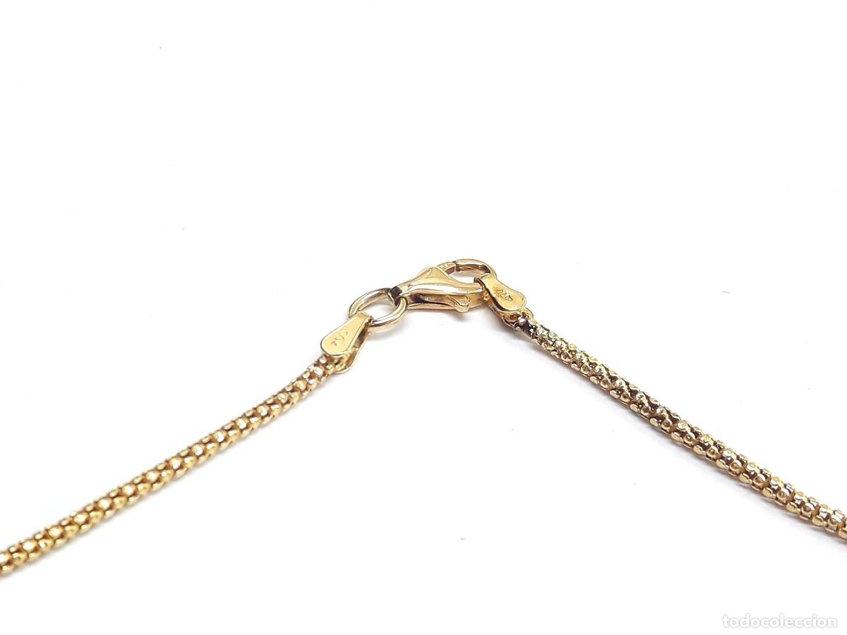 Joyeria: FINA CADENA CORD&Oacute;N DE ORO DE LEY 50 CM - Foto 6