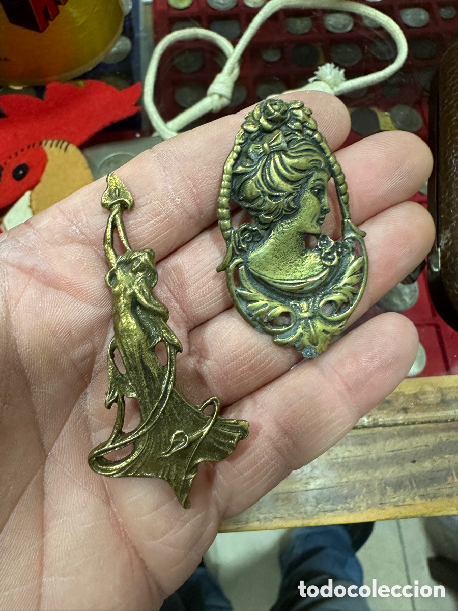 Joyeria: Lote de 2 imperdibles antiguos - Foto 1
