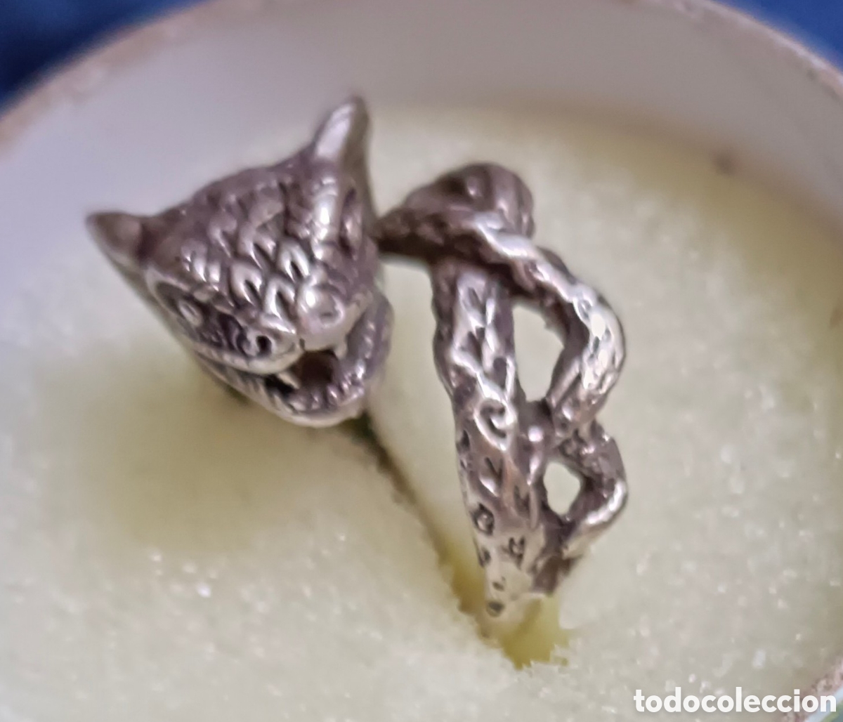 Joyeria: Anillo de plata de cobra - Foto 2