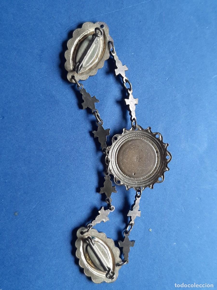 Joyeria: Broche antiguo en bronce a&ntilde;os 20 - Foto 3