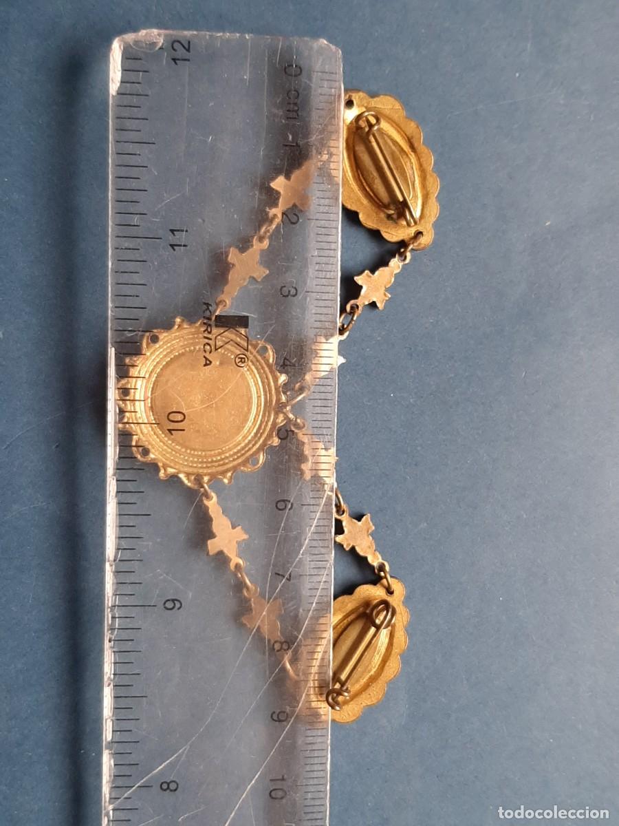 Joyeria: Broche antiguo en bronce a&ntilde;os 20 - Foto 4