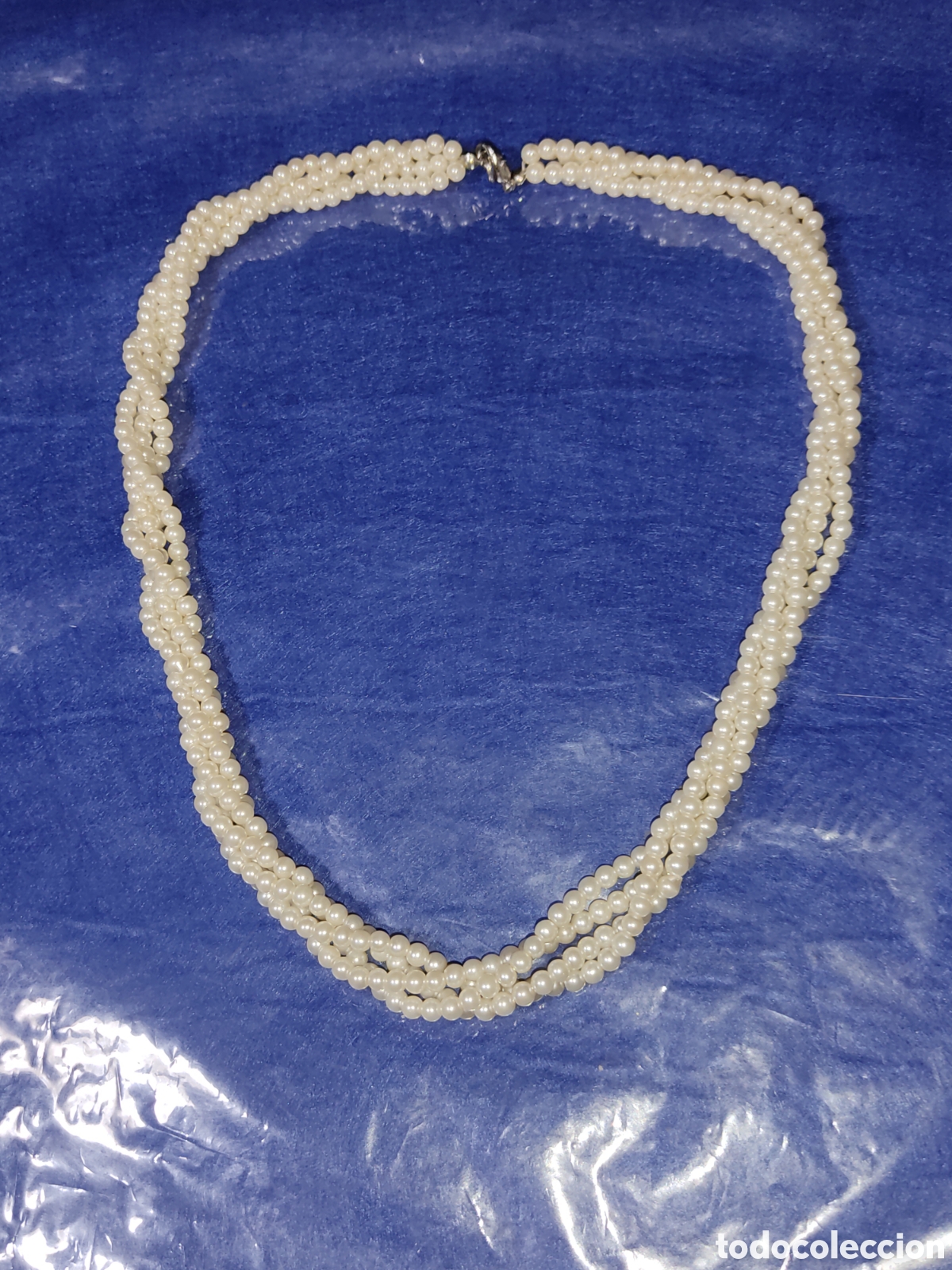 Joyeria: Collar de finas perlas 4 hilos. - Foto 2