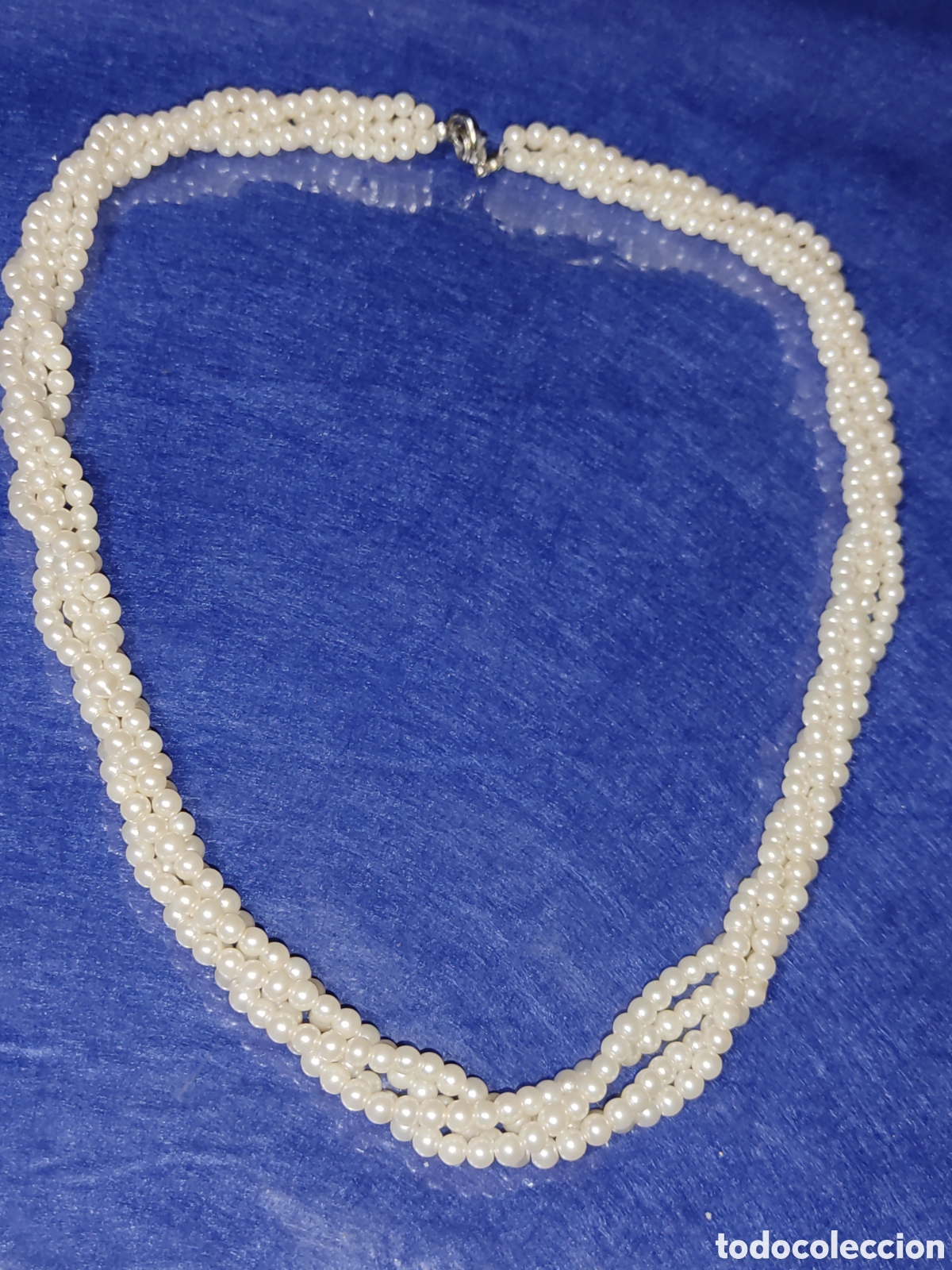 Joyeria: Collar de finas perlas 4 hilos. - Foto 4