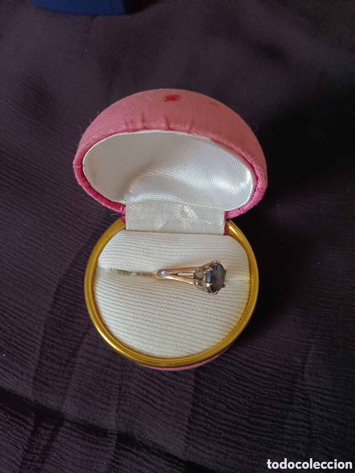 Joyeria: Anillo zafiro Black Star en oro - Foto 2