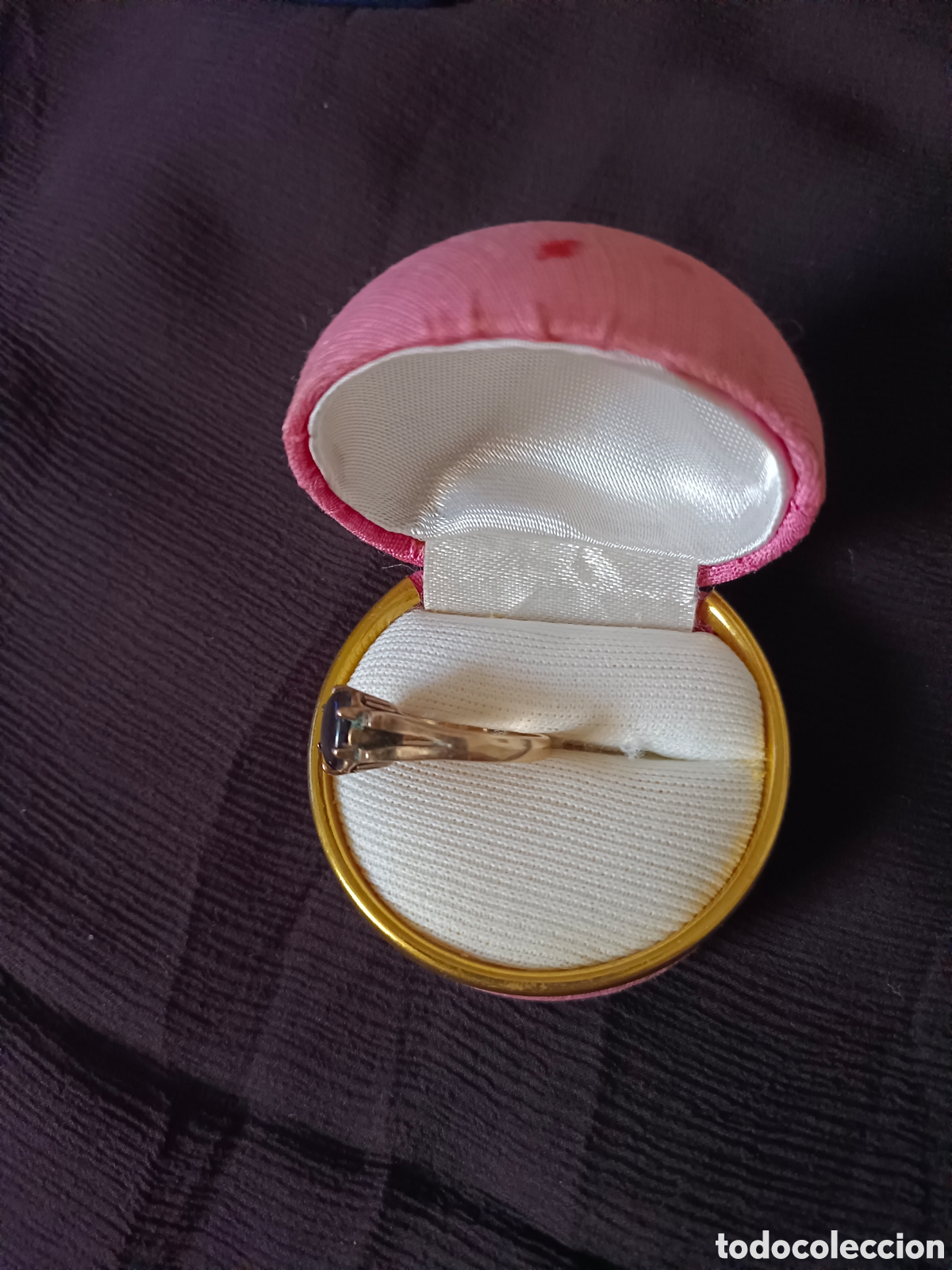 Joyeria: Anillo zafiro Black Star en oro - Foto 3