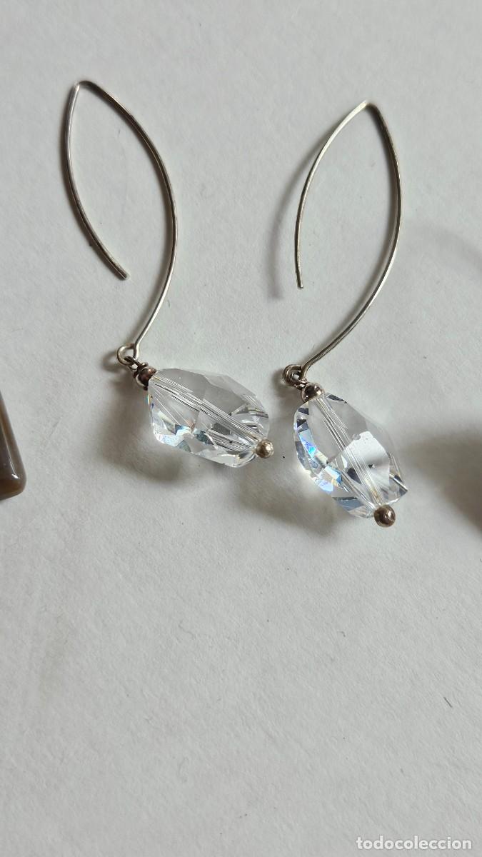 Joyeria: Lote de pendientes de plata - Foto 3